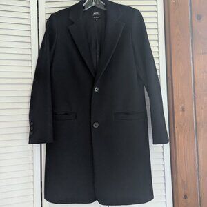 A.P.C. Navy Blue Womens Wool Coat XS/34
